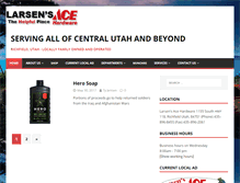 Tablet Screenshot of larsensacehardware.com